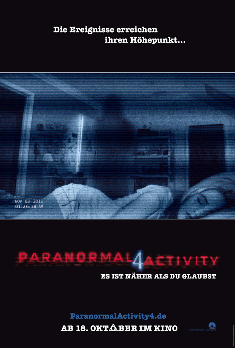 paranormal activity4 poster