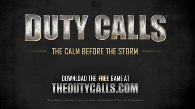 Duty Calls: Kostenlose Call-of-Duty-Parodie von Electronic Arts