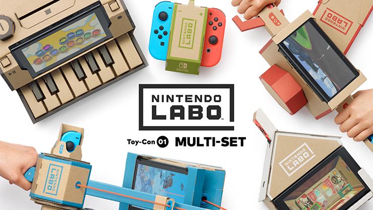 Nintendo Labo: Papp-Baukasten für die Switch
