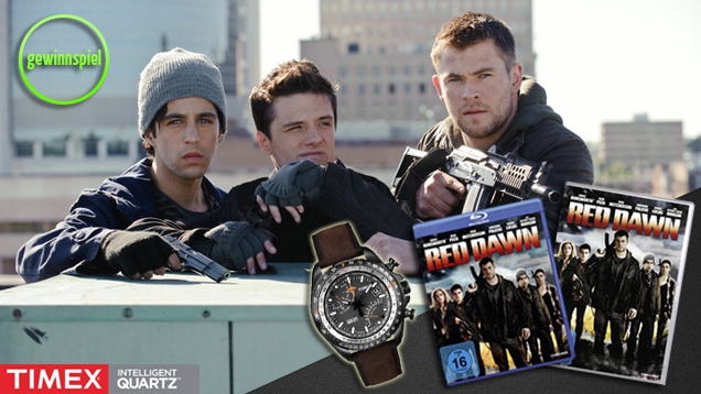 Red Dawn: Gewinne eine scharfe Armbanduhr und Blu-rays