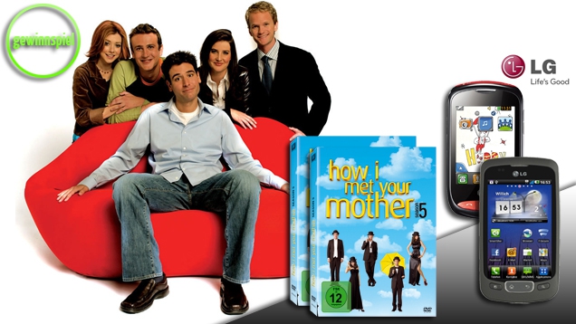 How I Met Your Mother – Season 5: LG Smartphones und DVD-Boxen zu gewinnen!