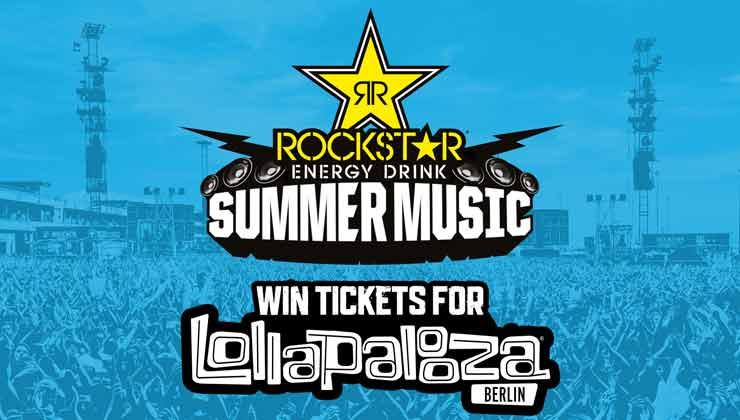 Gewinne mit Rockstar Energy Tickets für Lollapalooza 2018