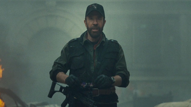 Expendables 2: Chuck Norris, der Moralapostel