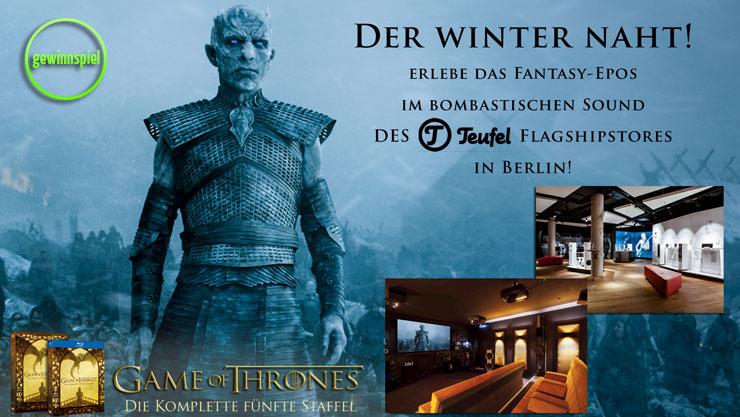 Game of Thrones: Gewinne ein exklusives Screening bei Teufel