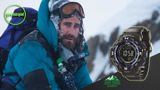 Everest: Gewinne eine Outdoor-Uhr von Casio