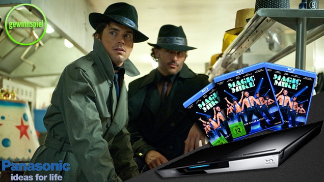 Magic Mike: Gewinne einen Blu-ray-Player von Panasonic