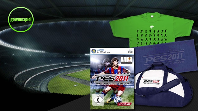 Pro Evolution Soccer 2011 Verlosung: Gewinne ein sportliches Fanpaket