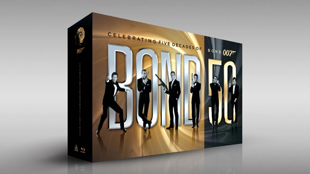 James Bond: Blu-ray-Box zum 50.Geburtstag