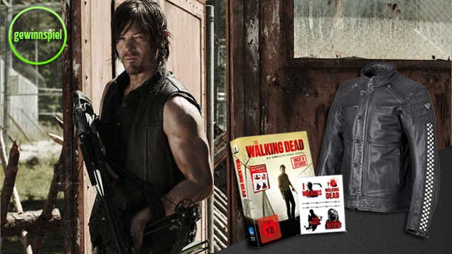 Gewinnspiel zu The Walking Dead: Gewinne eine Motorradjacke von Triumph!