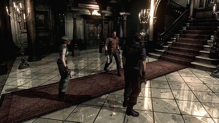 So sieht Resident Evil 1 aus der First-Person-Perspektive aus