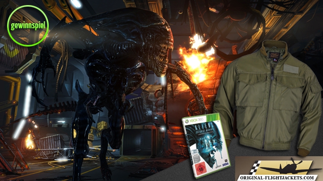 Aliens - Colonial Marines: Flieger-Jacke und Games gewinnen!