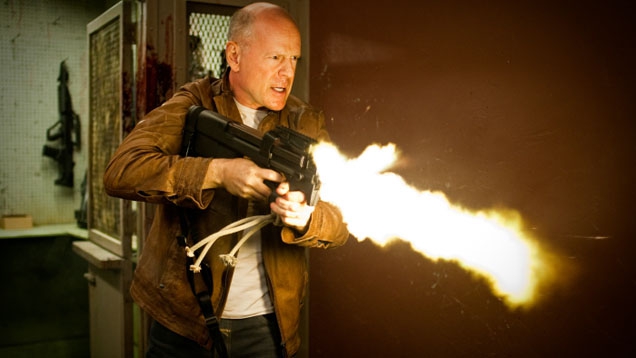 Looper: Bruce Willis und Joseph Gordon-Levitt im Trailer