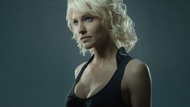 Battlestar Galactica: Tricia Helfer in 17th Precinct mit an Bord