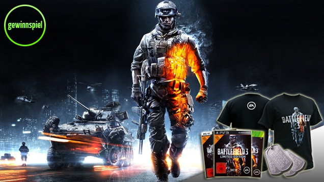 Battlefield 3 Gewinnspiel: Wir schicken euch in die Schlacht!