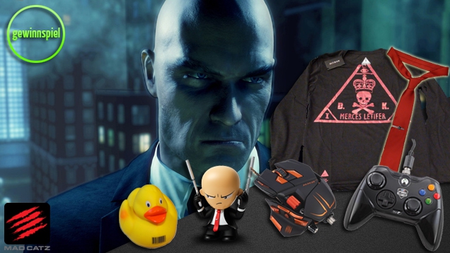 Hitman - Absolution: Gewinne Gaming-Equipment von MadCatz!