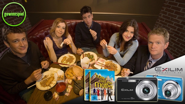 How I Met Your Mother - Staffel 6: Hol dir eine von vier edlen CASIO Digitalkameras!