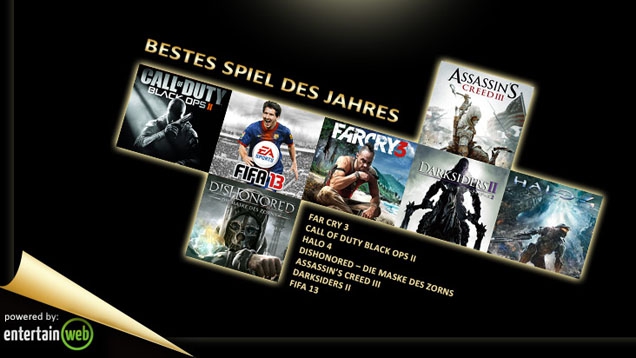 GameStop und entertainweb suchen DAS SPIEL JAHRES 2012