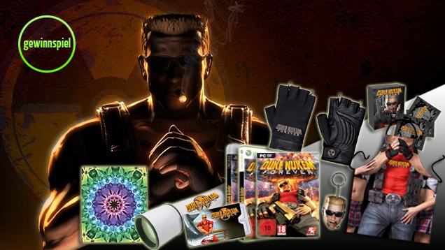 Duke Nukem Forever Gewinnspiel: Der Duke beschenkt euch mit Fanpaketen, also: Come and get some!